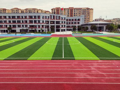 四川雙流某小學運動場地工程